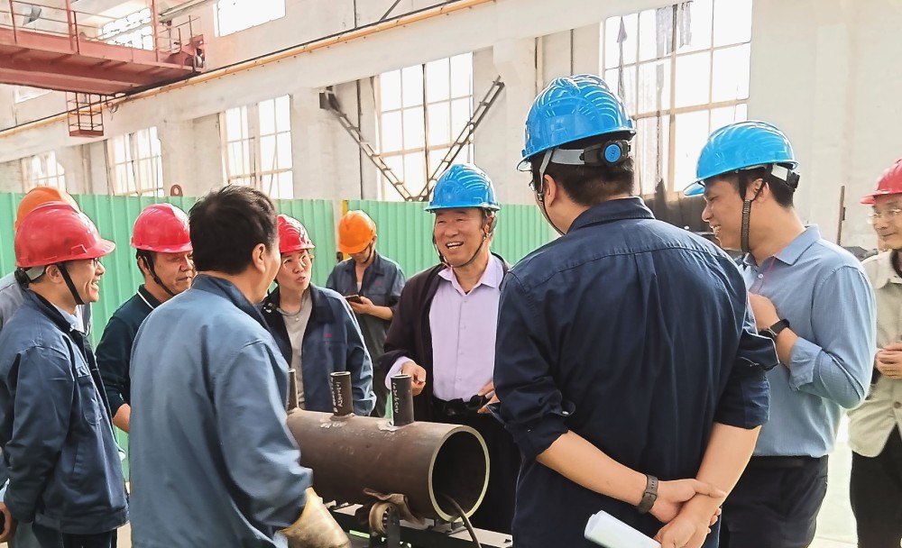 The ASME review team conducted on-site examinations and technical interviews