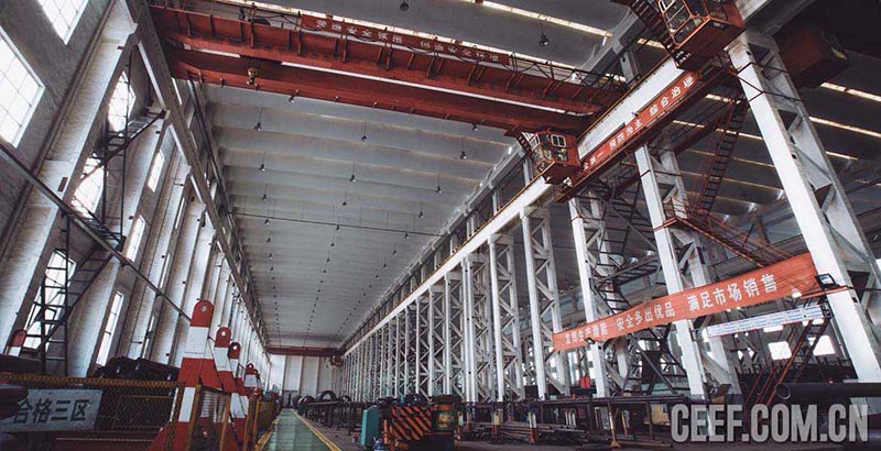 CEEF heavy manufacturing workshop and R&D base for industrial thermal oil heaters