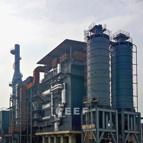 Pulverized coal-fired thermal oil heater featuring suspended combustion technology